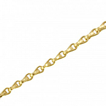 18ct gold 11.8g Hayseed 30 inch Chain